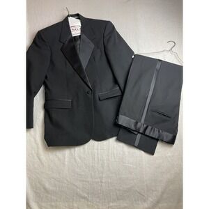 Classic Black Tuxedo Jacket & Pants